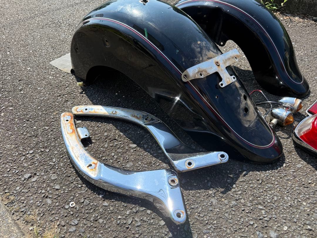 【専用】ドラッグスター400 クラシック　リアフェンダーフロントフェンダーセット