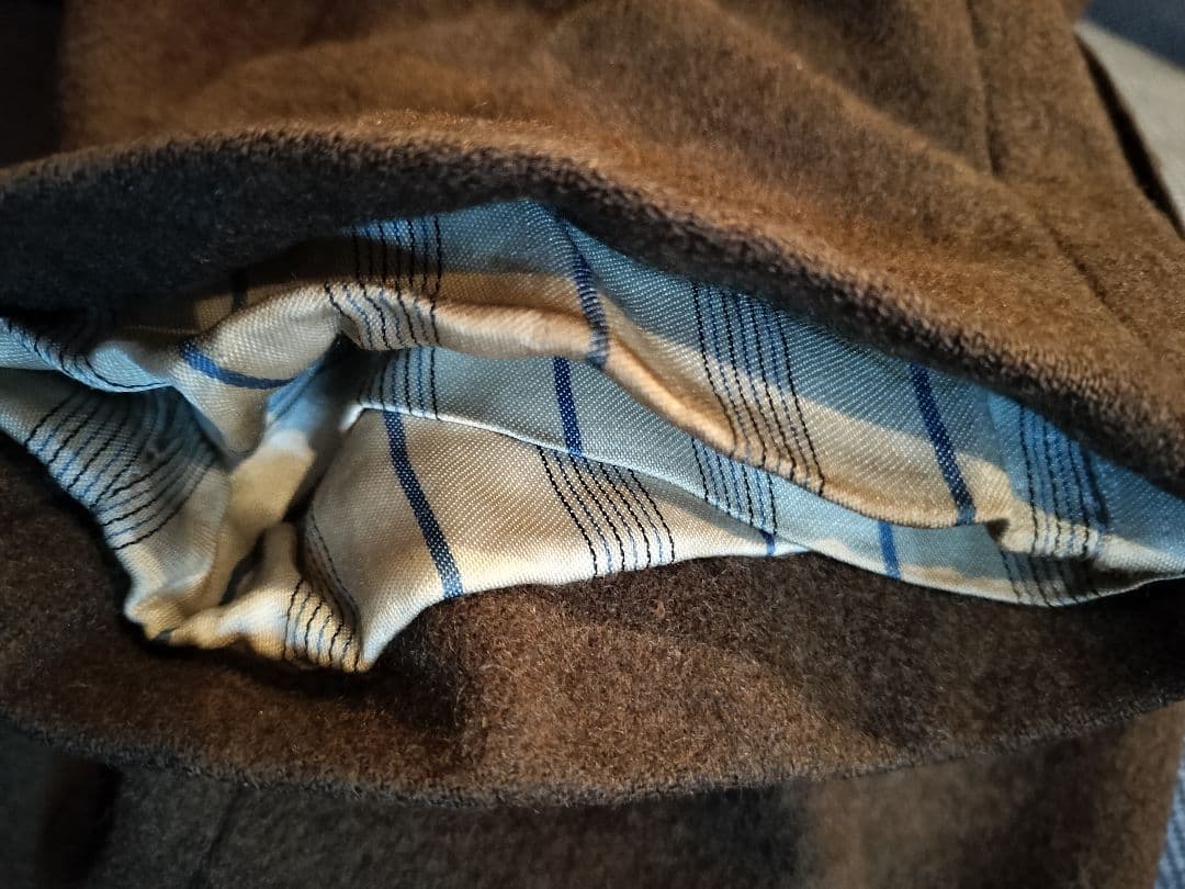 フランス軍 ウールコート 1963年製 ユーロヴィンテージ 金ボタン