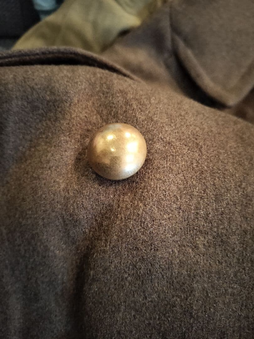 フランス軍 ウールコート 1963年製 ユーロヴィンテージ 金ボタン