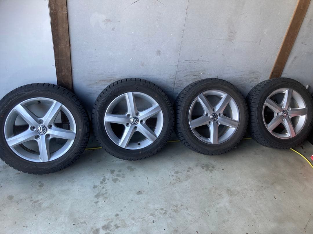 ラビさん専用④格安出品！バリ山！VW純正　ウィンターマックス205/55R16