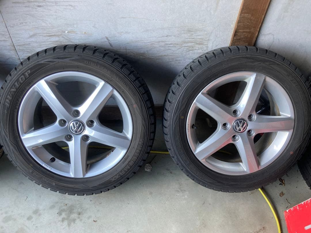 ラビさん専用④格安出品！バリ山！VW純正　ウィンターマックス205/55R16