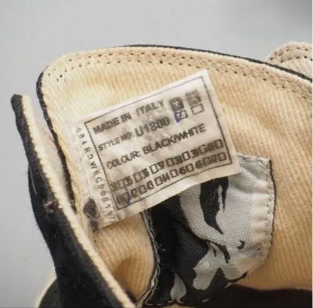 Rick Owens drkshdw 旧ラモーンズ　low sneaks 初期