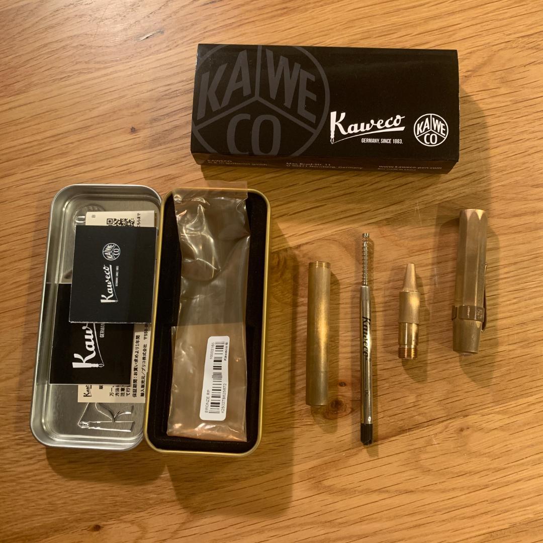 Kaweco Sports Bronze ローラーボールペン クリップ付き