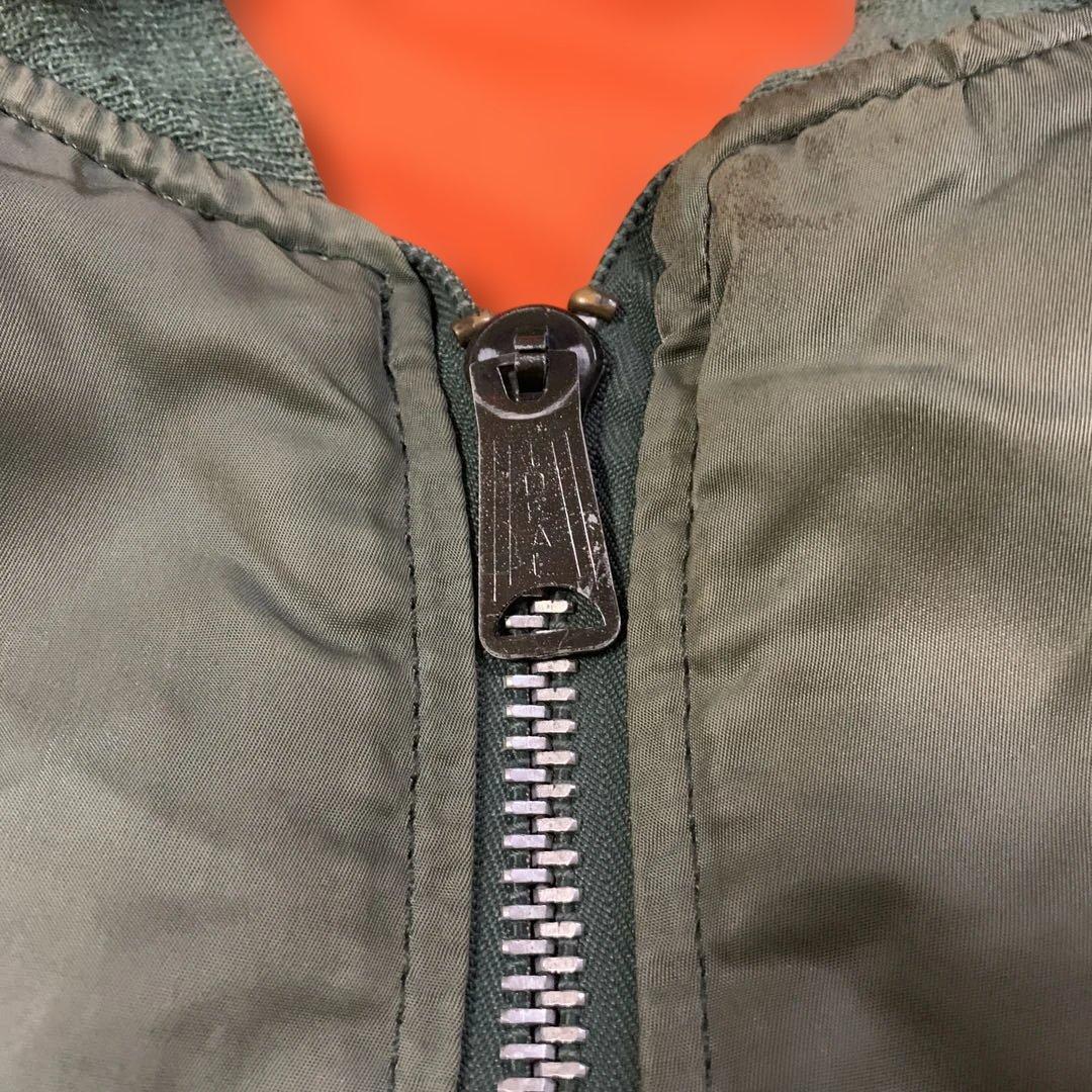 アルファ社 MA-1 90'S フライトジャケット M MIL-J-82790J