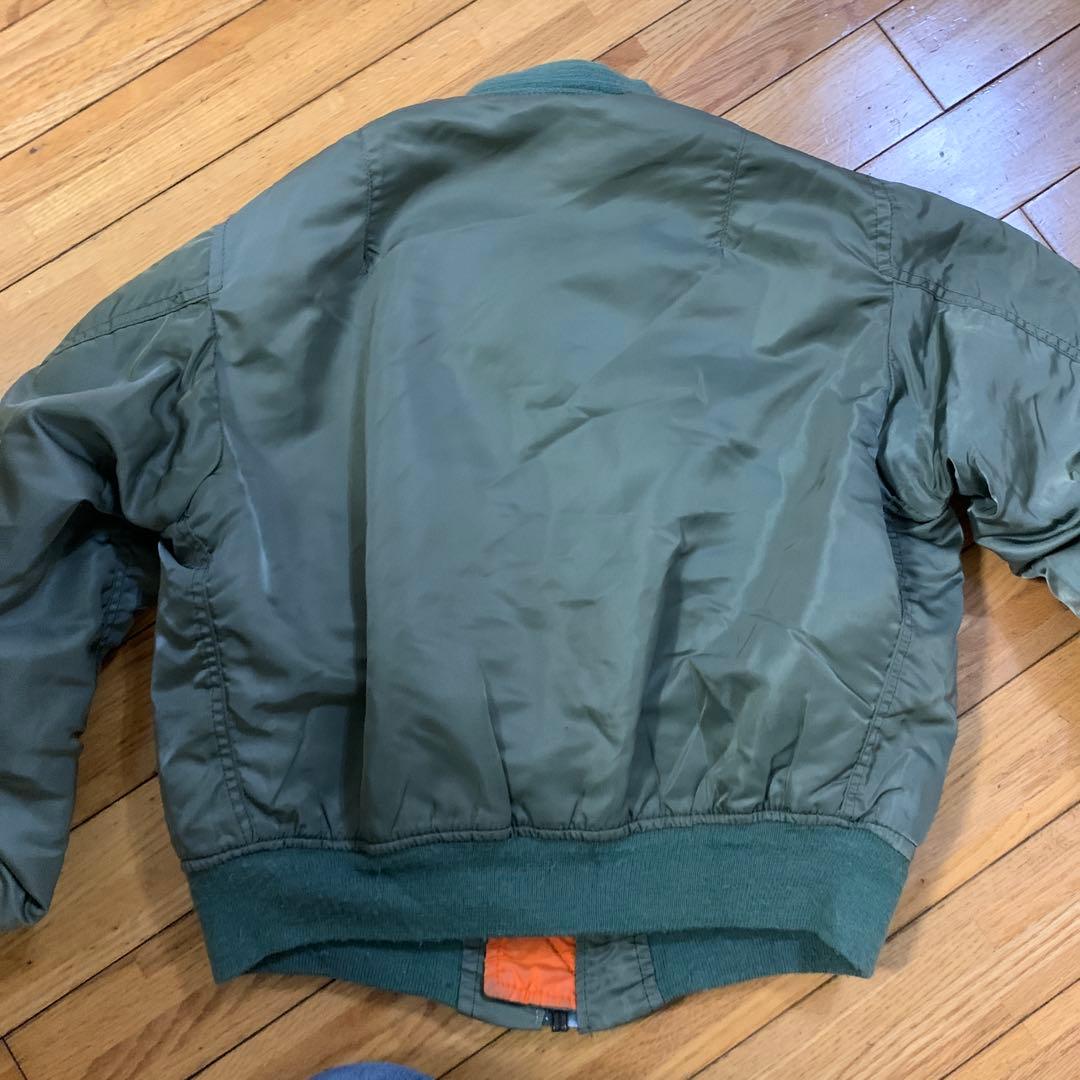 アルファ社 MA-1 90'S フライトジャケット M MIL-J-82790J