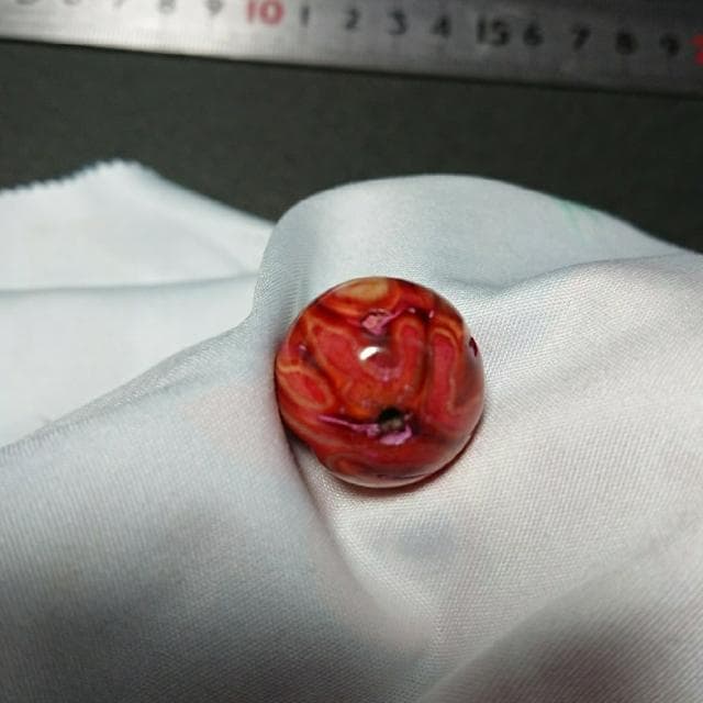 鶴天根付け アンティーク