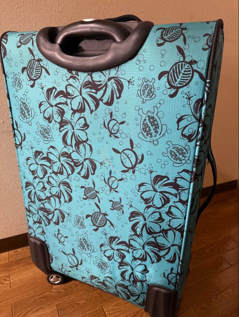 Hawail Spirit 花柄キャリーケース【ベルト付き】