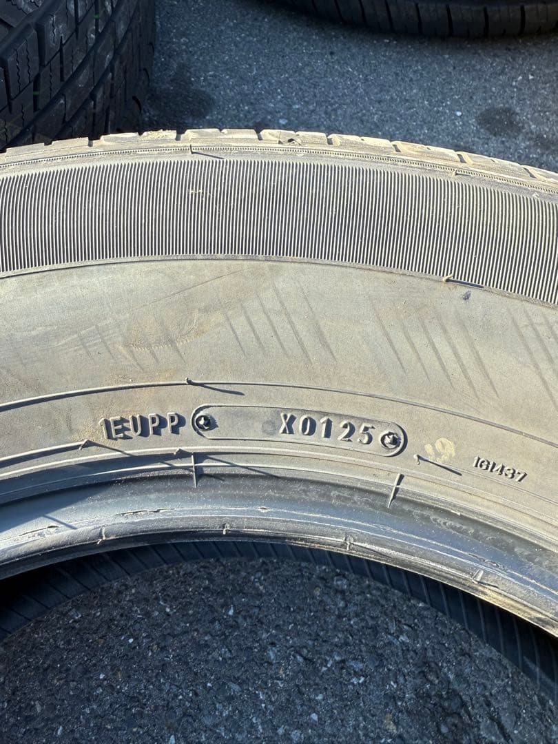 ランクル250 新車外しタイヤ ４本 DUNLOP AT23 18インチ