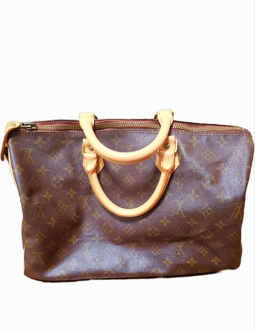 I*!様 Louis Vuitton ボストンバッグ ブラウン 中型