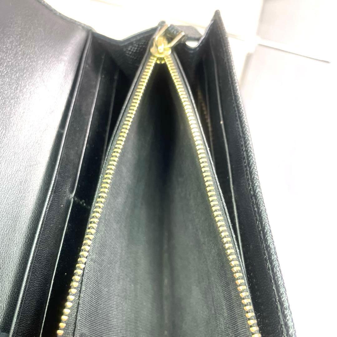 ブルガリ レザー　長財布 ゴールド金具 ビーセロワン　BVLGARI