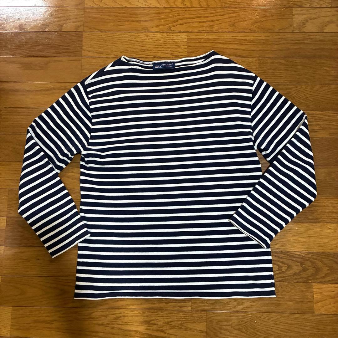 ひ*で様 3枚セット　セントジェームス ボーダー　無地　グレー　紺　バスクシャツ