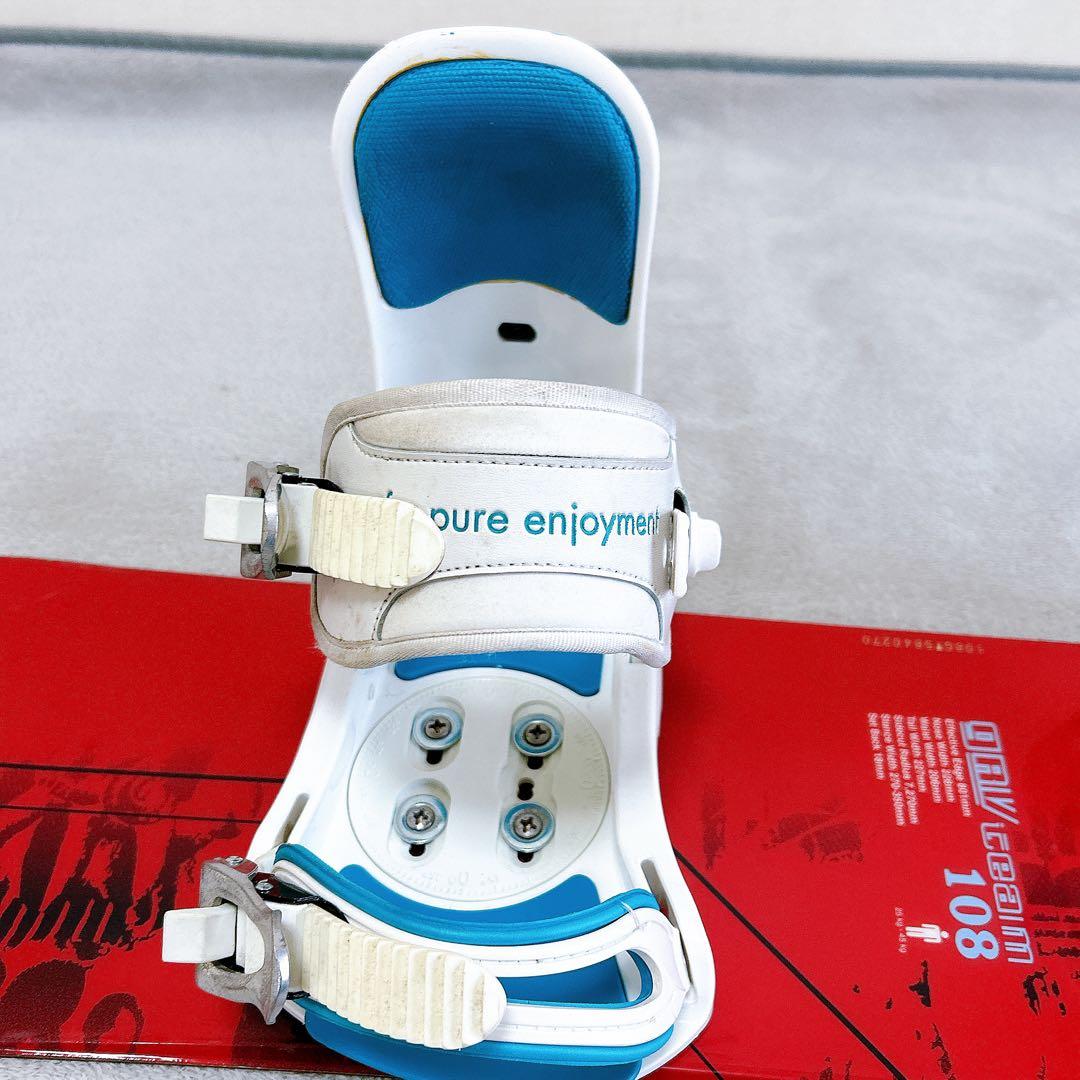 IGNIO スノーボード 108モデル バインディング付き ジュニア