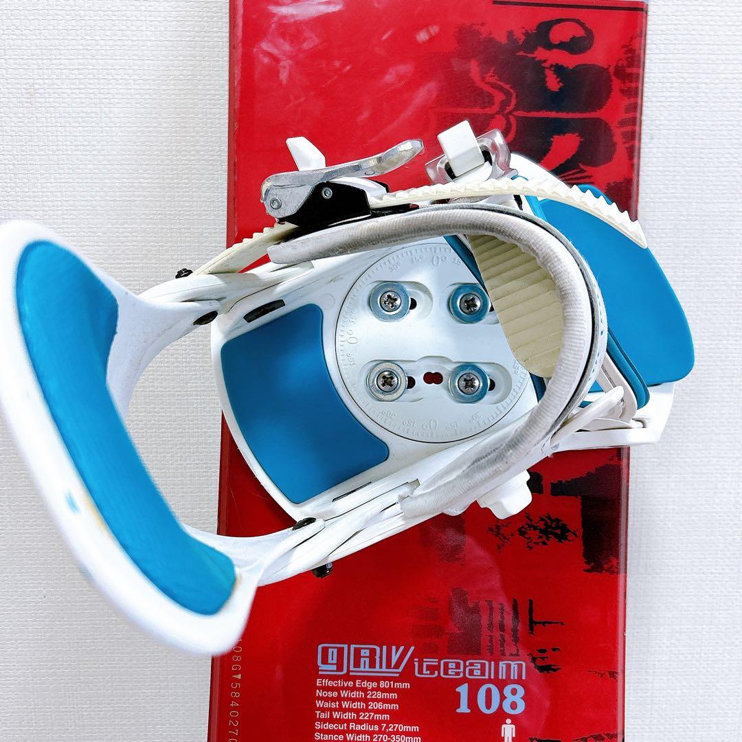 IGNIO スノーボード 108モデル バインディング付き ジュニア