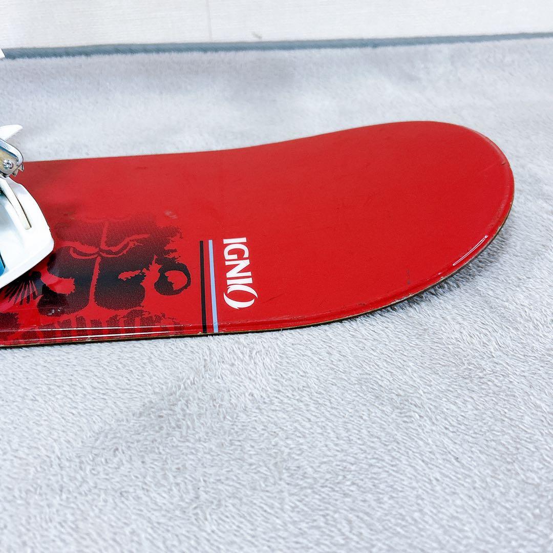 IGNIO スノーボード 108モデル バインディング付き ジュニア