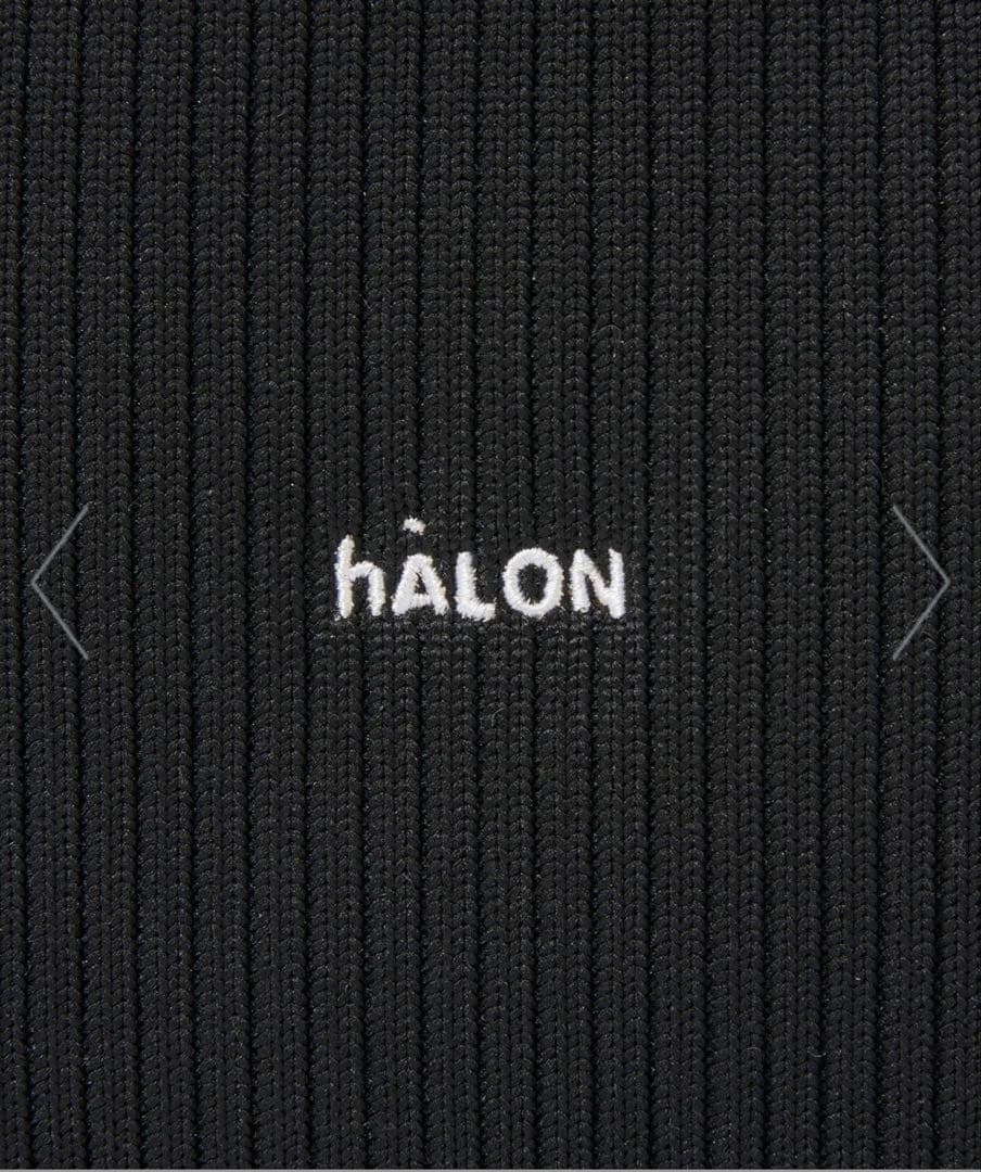 haLON ブラック トートバッグS