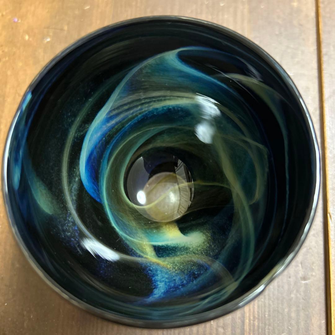 作家　ガラス作家　水月　タンブラー　森本もとこ　2個