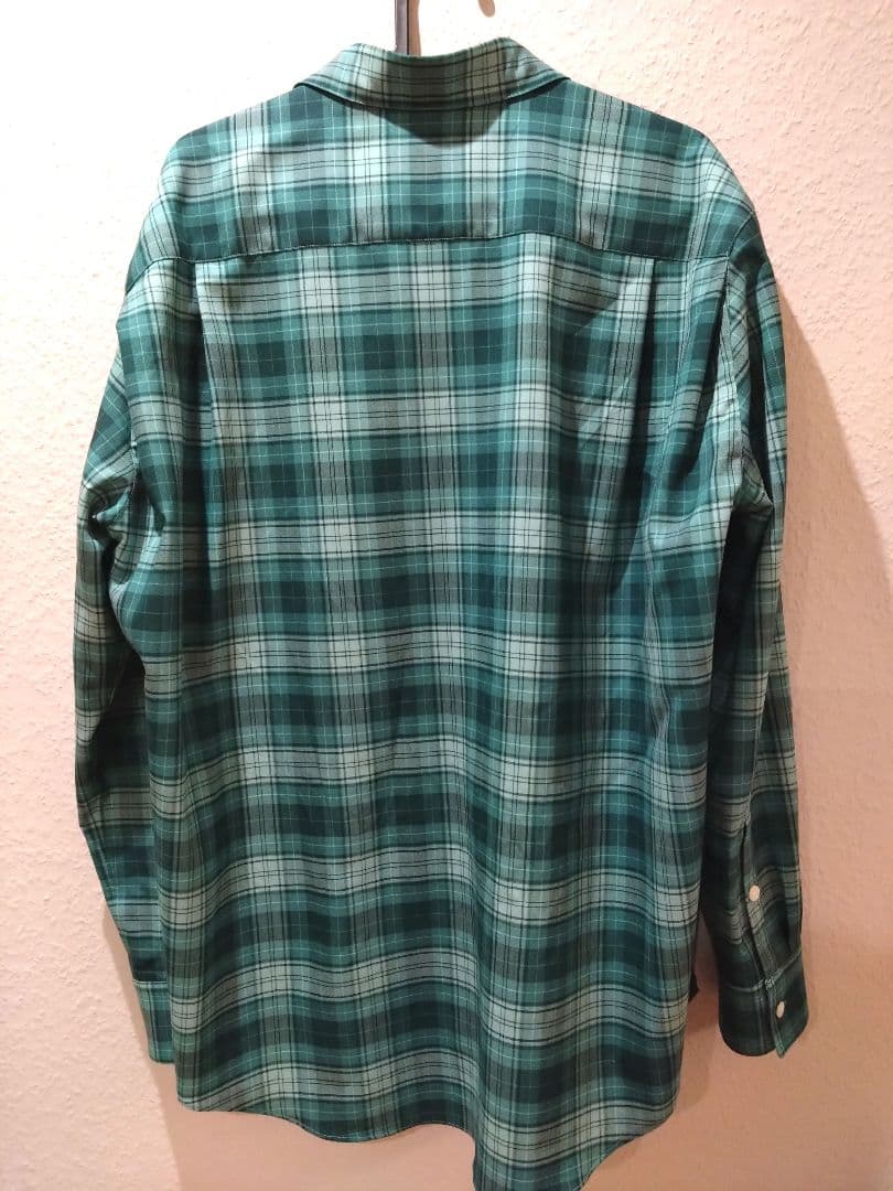 overcoat ウールシャツ　チェック　1