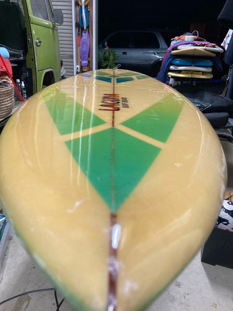 ビンテージサーフボード　LAGUNA 6'2\" 約187cm リペア済み