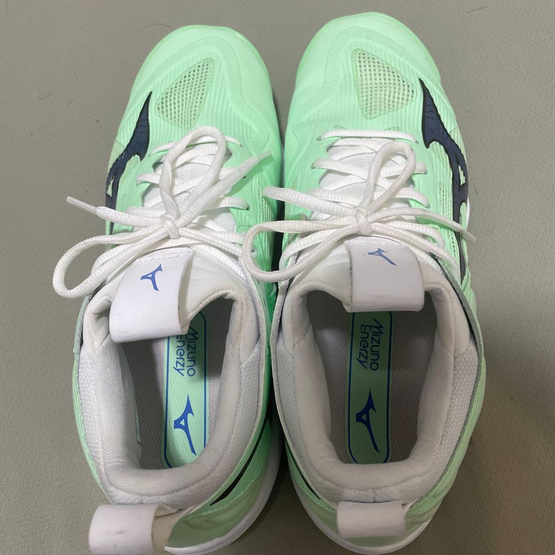 Mizuno バレーボールシューズ ミントグリーン27.5cm