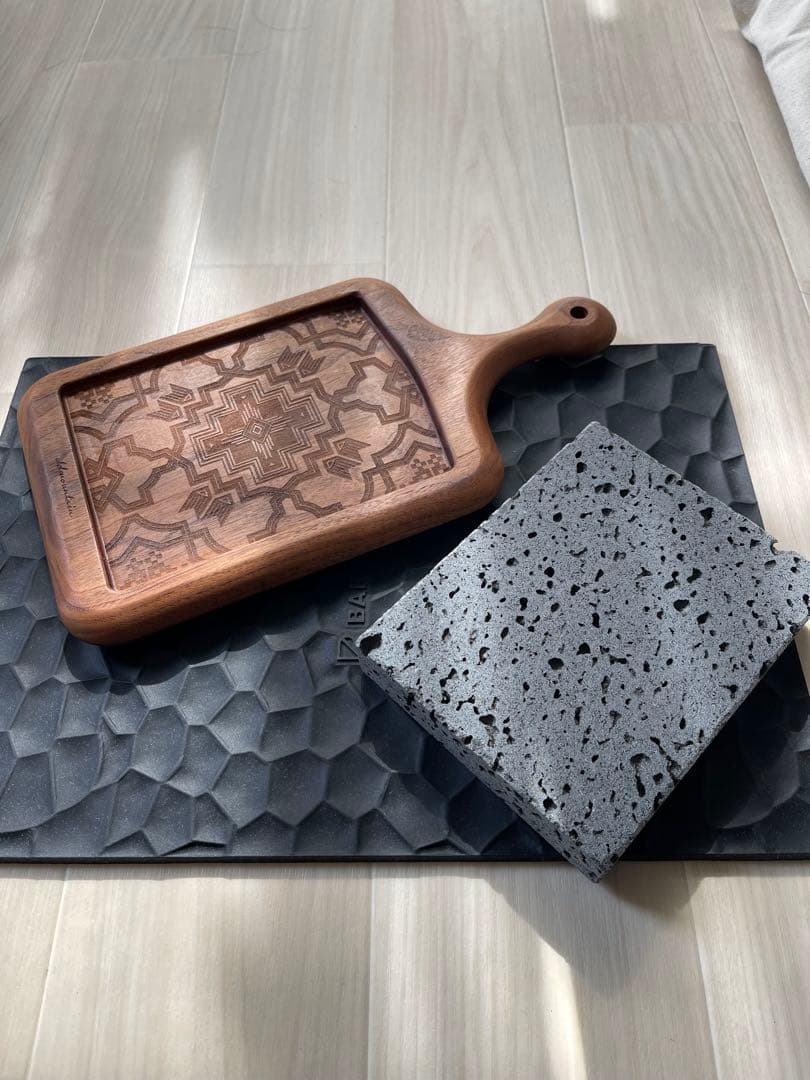 oldmountain 溶岩プレート&ウッドプレート
