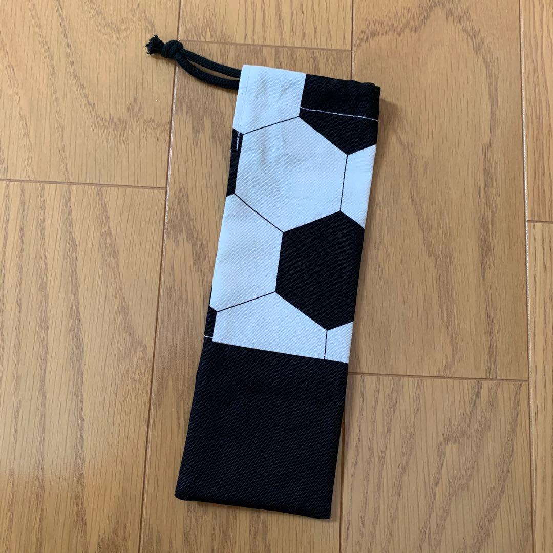 【入園準備】サッカーボール柄　レッスンバッグなど