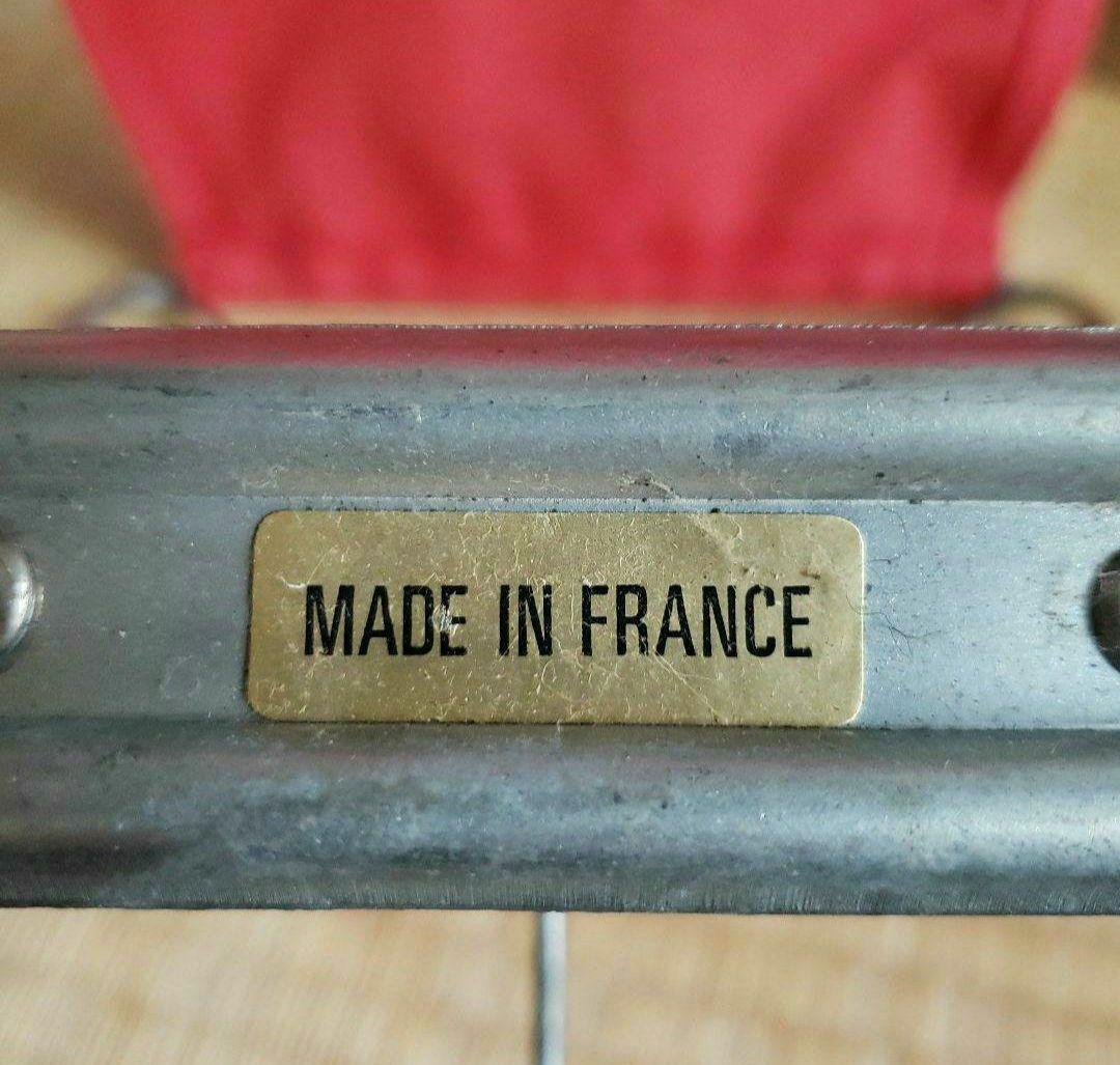 折り畳みチェア　ヴィンテージ　ポータブルチェア　フランス製　キャンプ