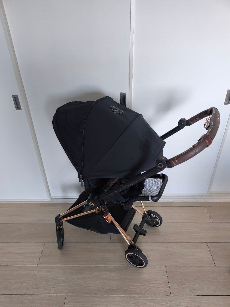 【安め出品】サイベックス ミオス JP3 ベビーカー ローズゴールドフレーム