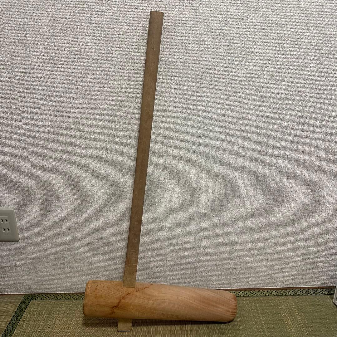 餅つき用 杵（きね） 木製 天然木 無垢材