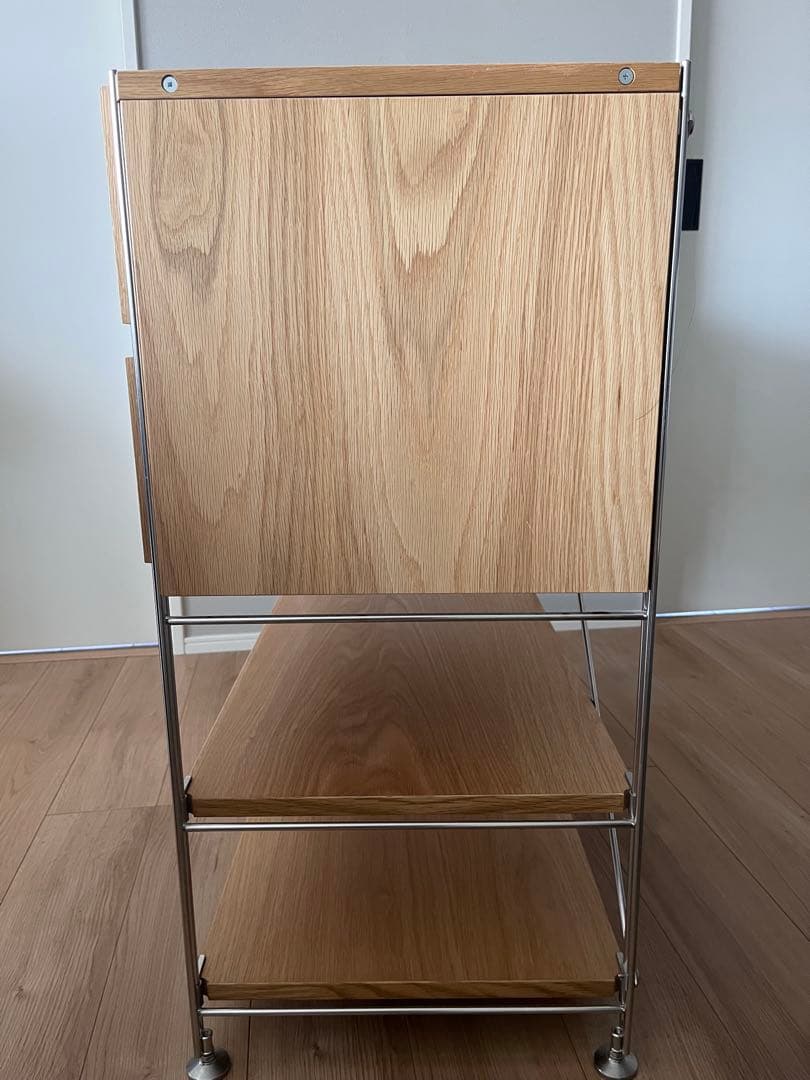 無印良品 スチールユニットシェルフ　ボックス　引き出し　オーク材