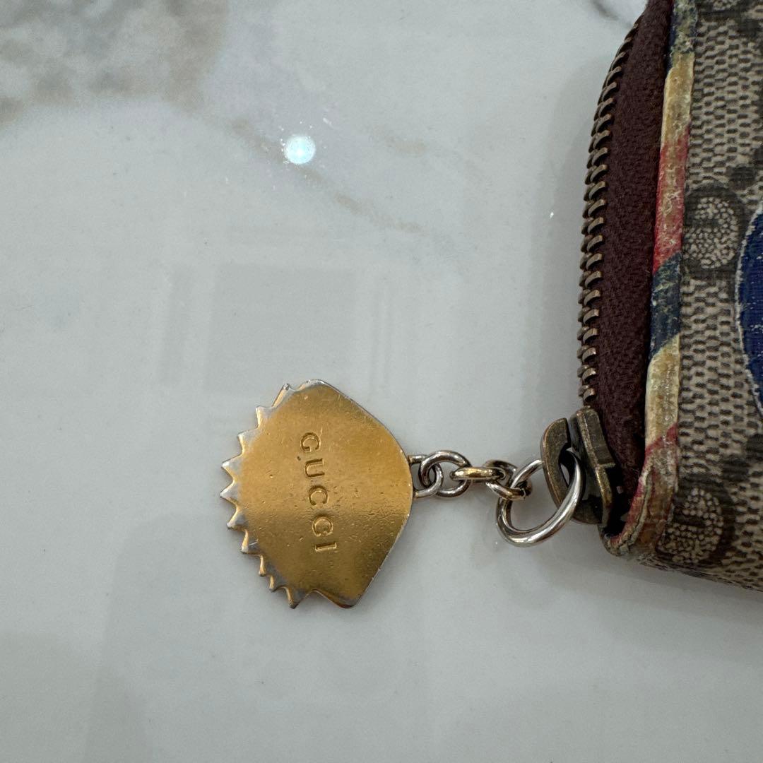 GUCCI スプリームクーリエ.小銭入れ.ラウンドファスナー