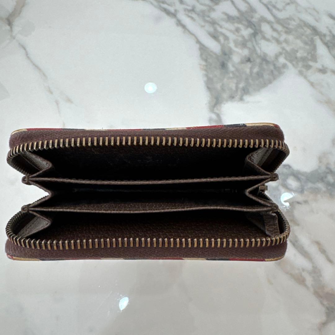 GUCCI スプリームクーリエ.小銭入れ.ラウンドファスナー