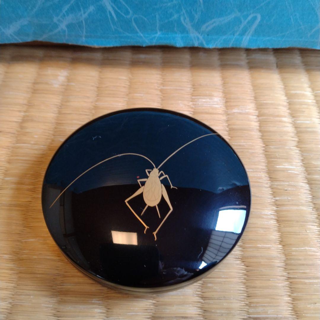 茶道具　期間限定特価　鈴虫香合(鳳斎)内金地