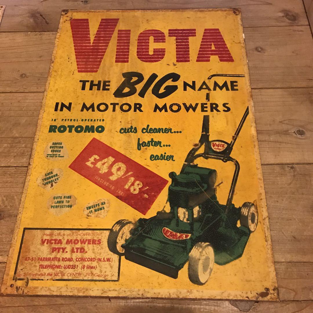 アンティーク　VICTA MOTOR 縦60cm 横40 期間限定お値下げ