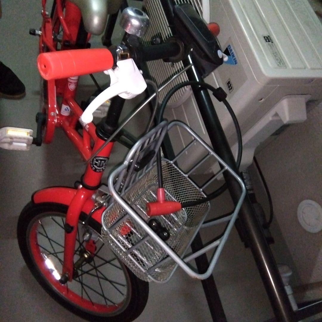 あさひ　はしご車モデル　子ども自転車16型★12/15まで★