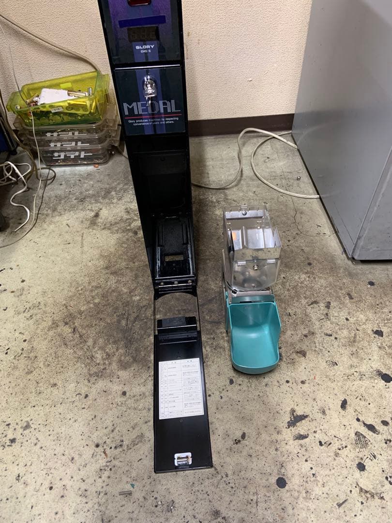 両替機　グローリーEMS-6 1000円→500円×2枚　令和6年新札対応