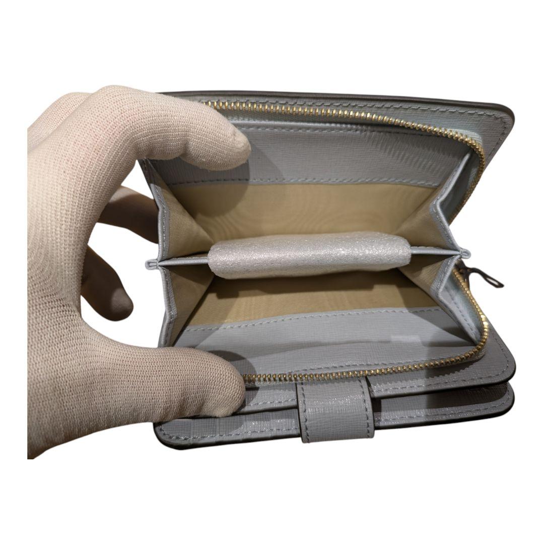 【新品未使用】 FURLA フルラ BABYLON(バビロン) M 水色　ブルー