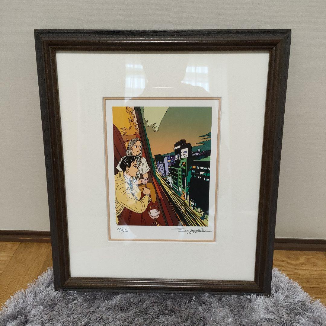 わたせせいぞう たそがれ色のバラード　版画