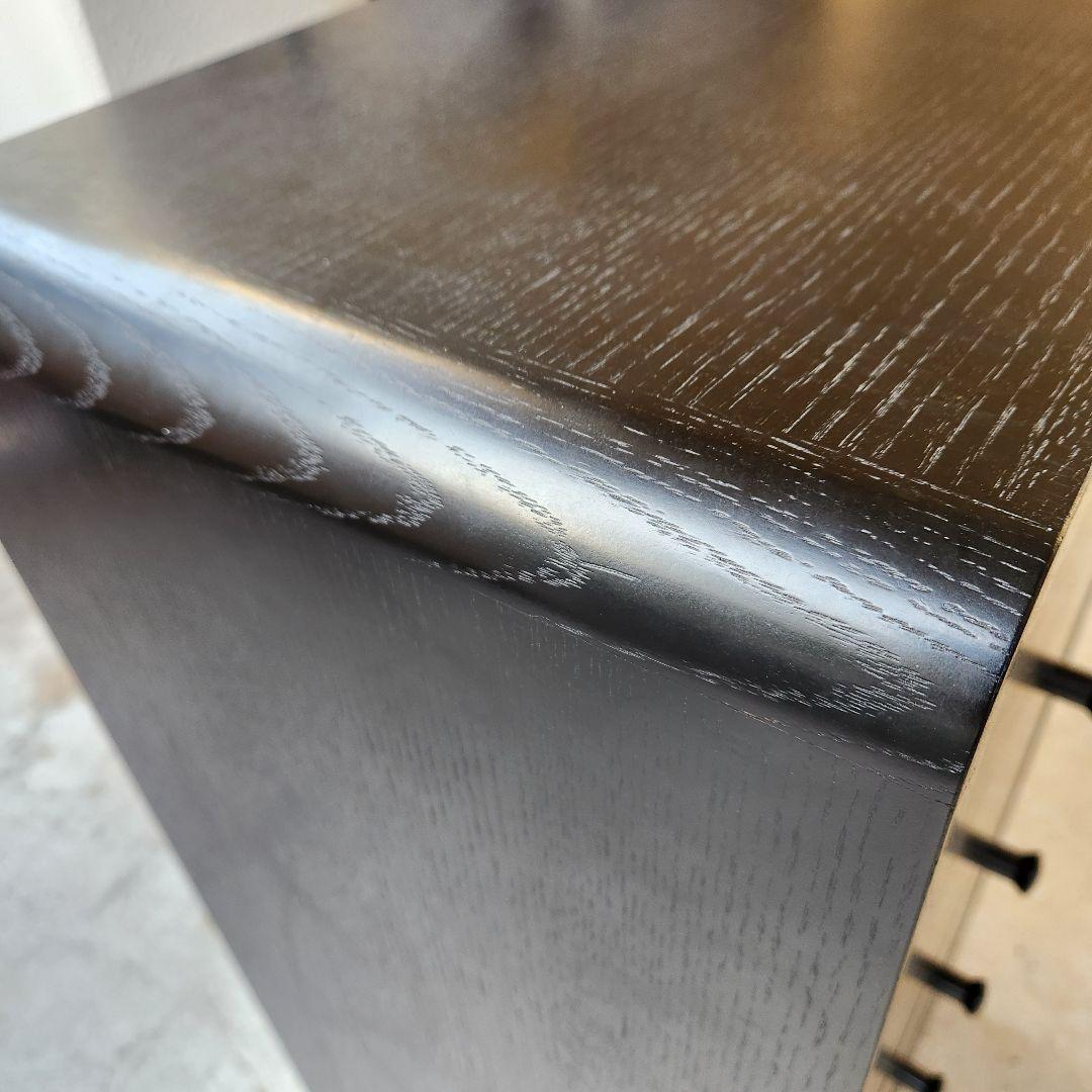 日進木工　NISSIN ブリック・ブロック チェストW700 ブラック　天然木