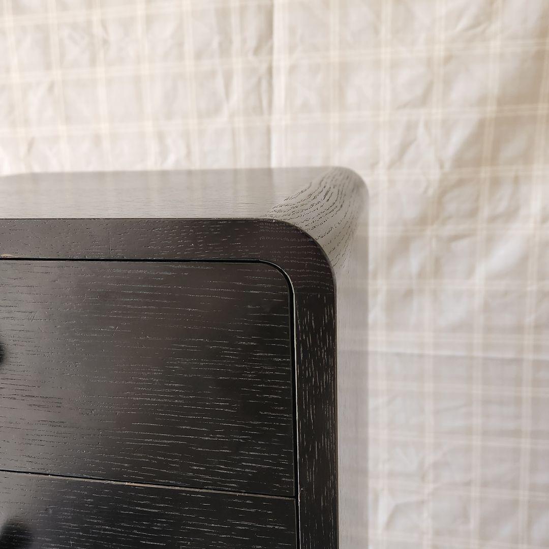 日進木工　NISSIN ブリック・ブロック チェストW700 ブラック　天然木