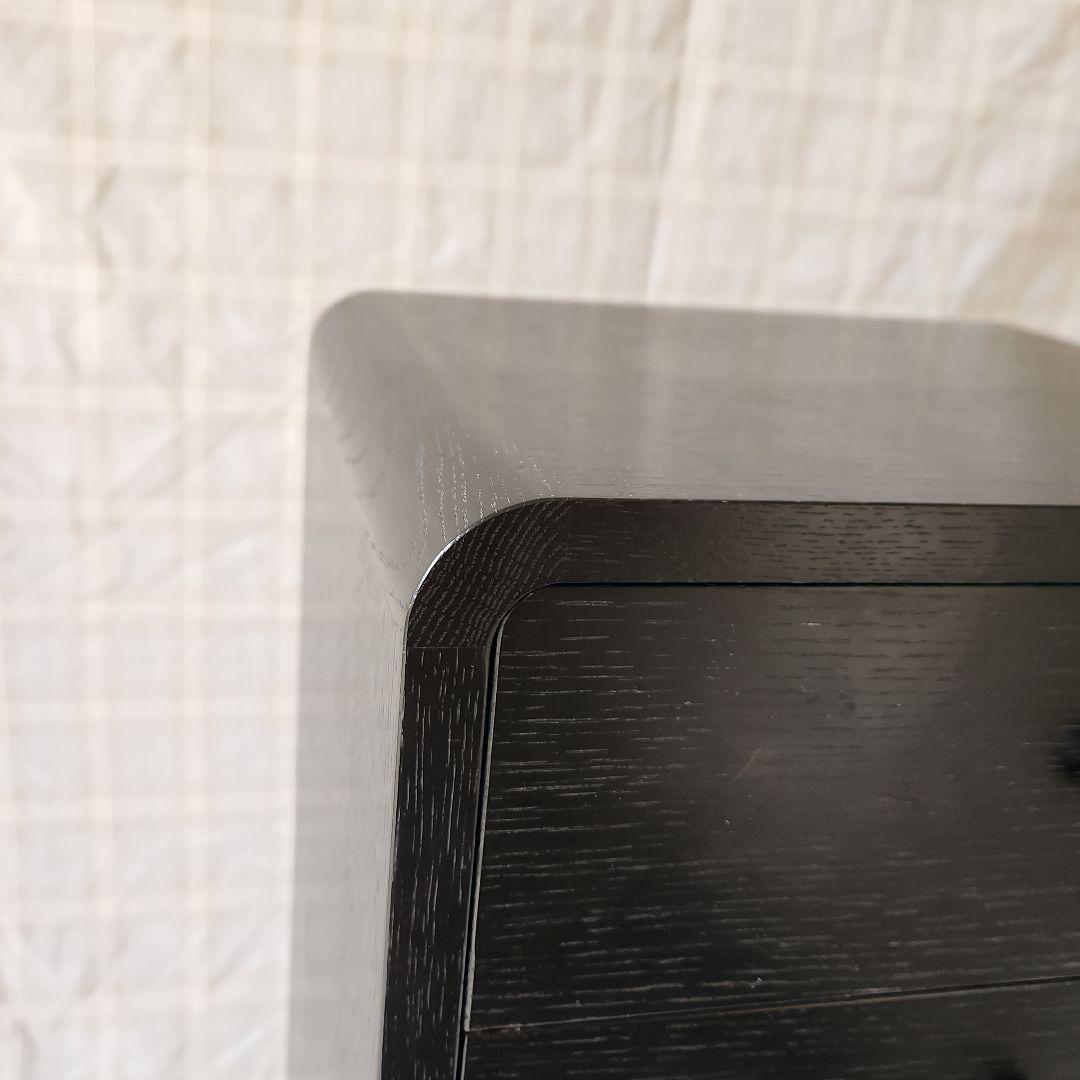 日進木工　NISSIN ブリック・ブロック チェストW700 ブラック　天然木