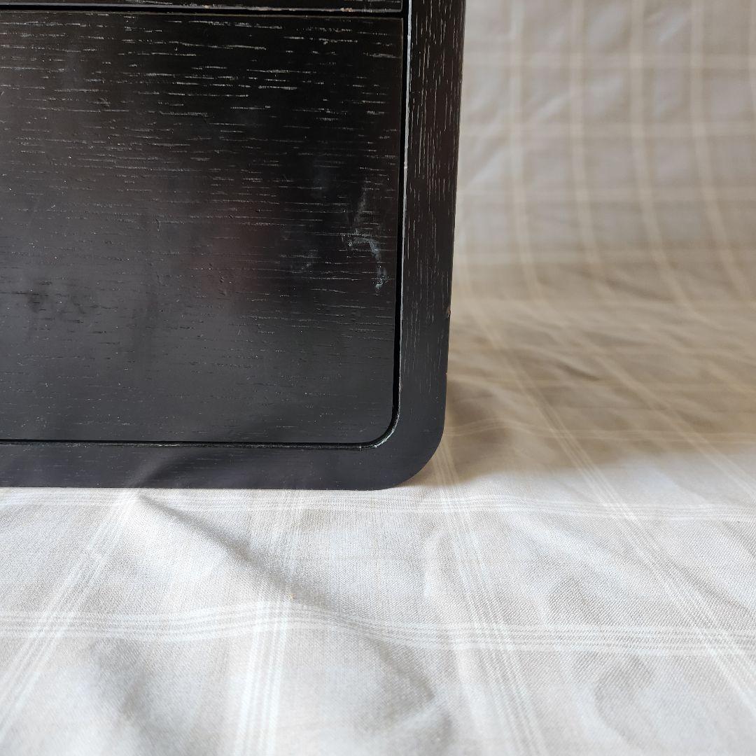 日進木工　NISSIN ブリック・ブロック チェストW700 ブラック　天然木