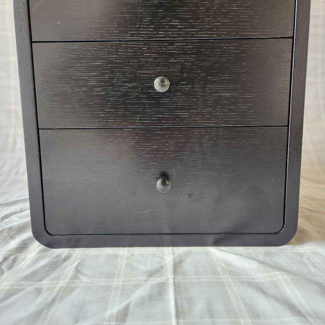 日進木工　NISSIN ブリック・ブロック チェストW700 ブラック　天然木