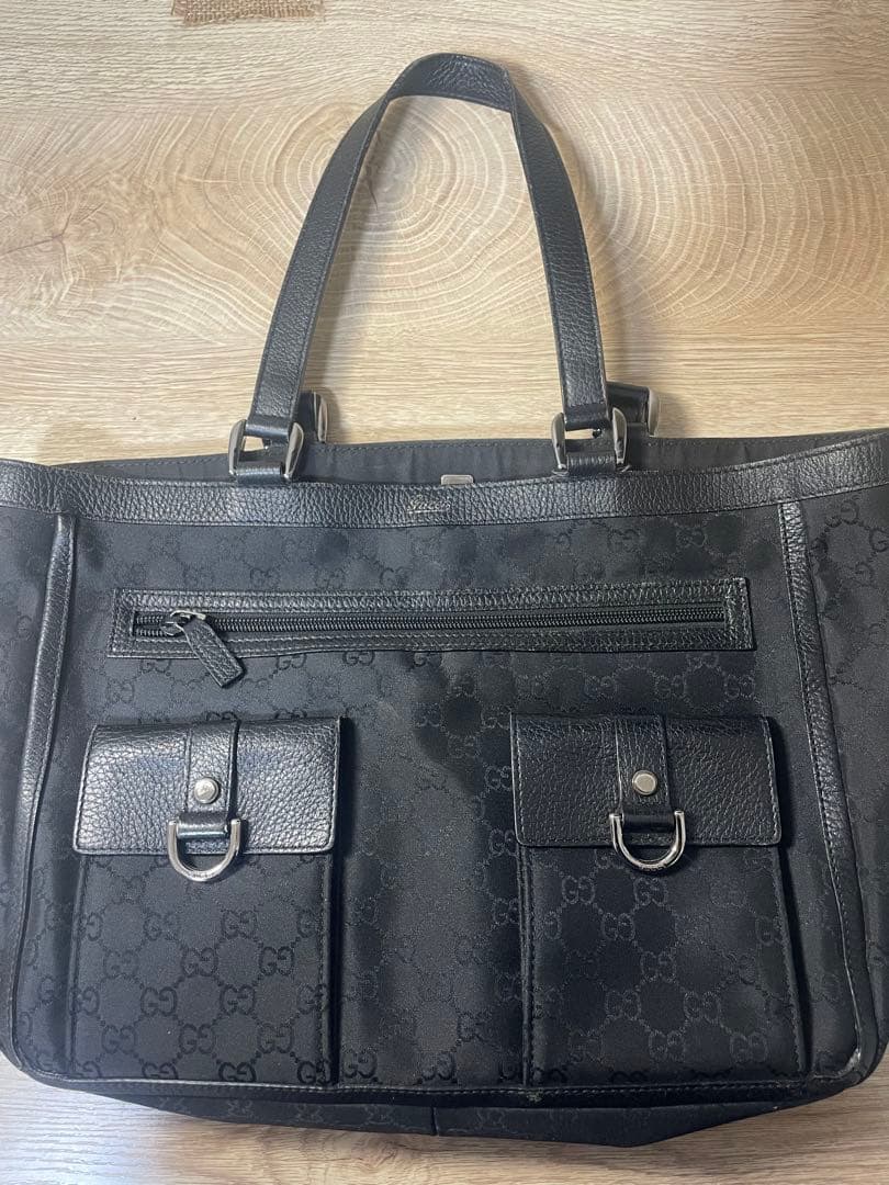 グッチ　トートバッグ Wポケット　アビーライン