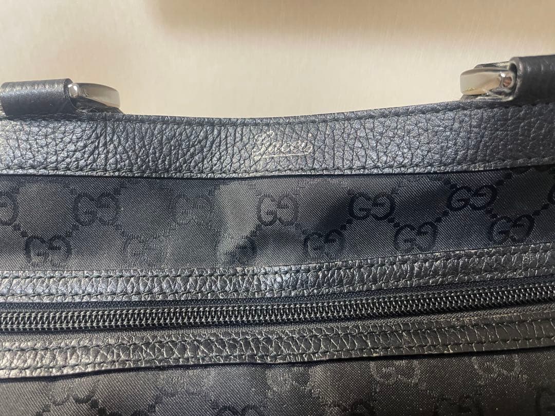 グッチ　トートバッグ Wポケット　アビーライン