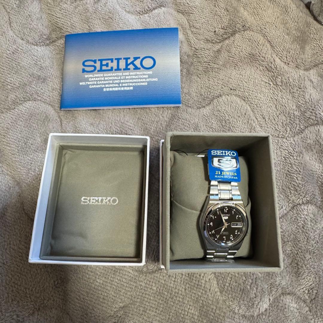 【未使用品】 SEIKO5 (SNK063J5) Fragment 藤原ヒロシ