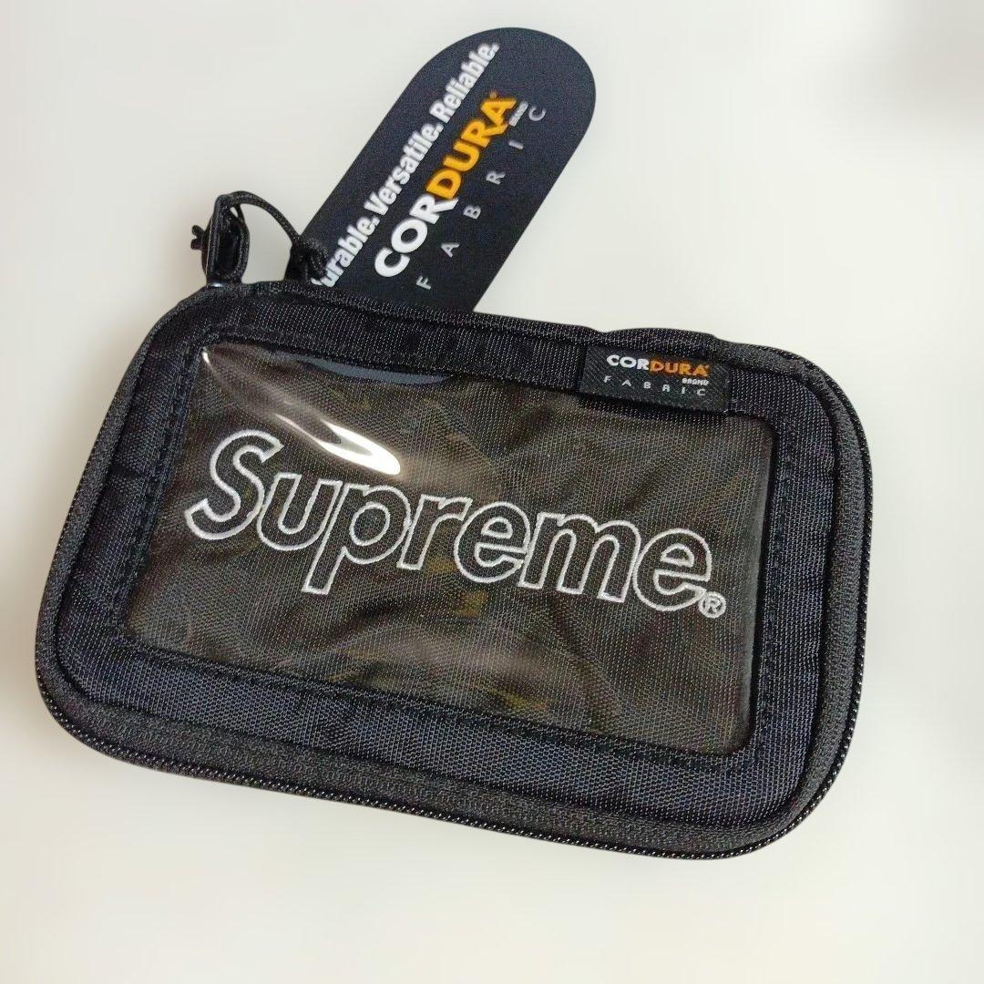 新品　Supreme ケース 黒 コーデュラ