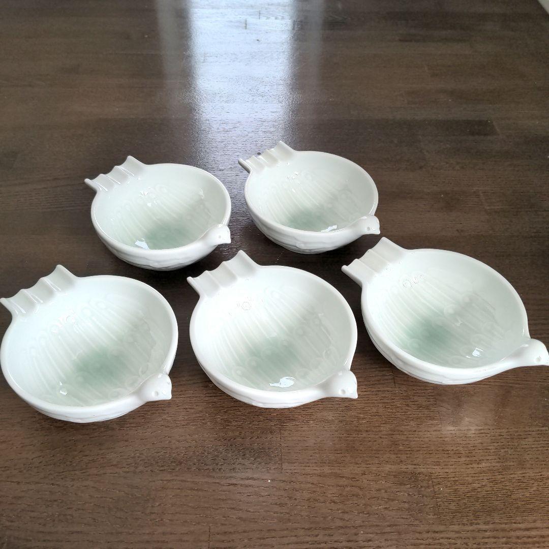 白山陶器　ナッツボール　5個セット HAKUSAN