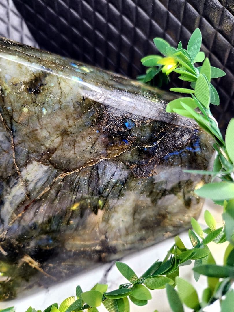 【家宝級放出】特大！ラブラドライト原石