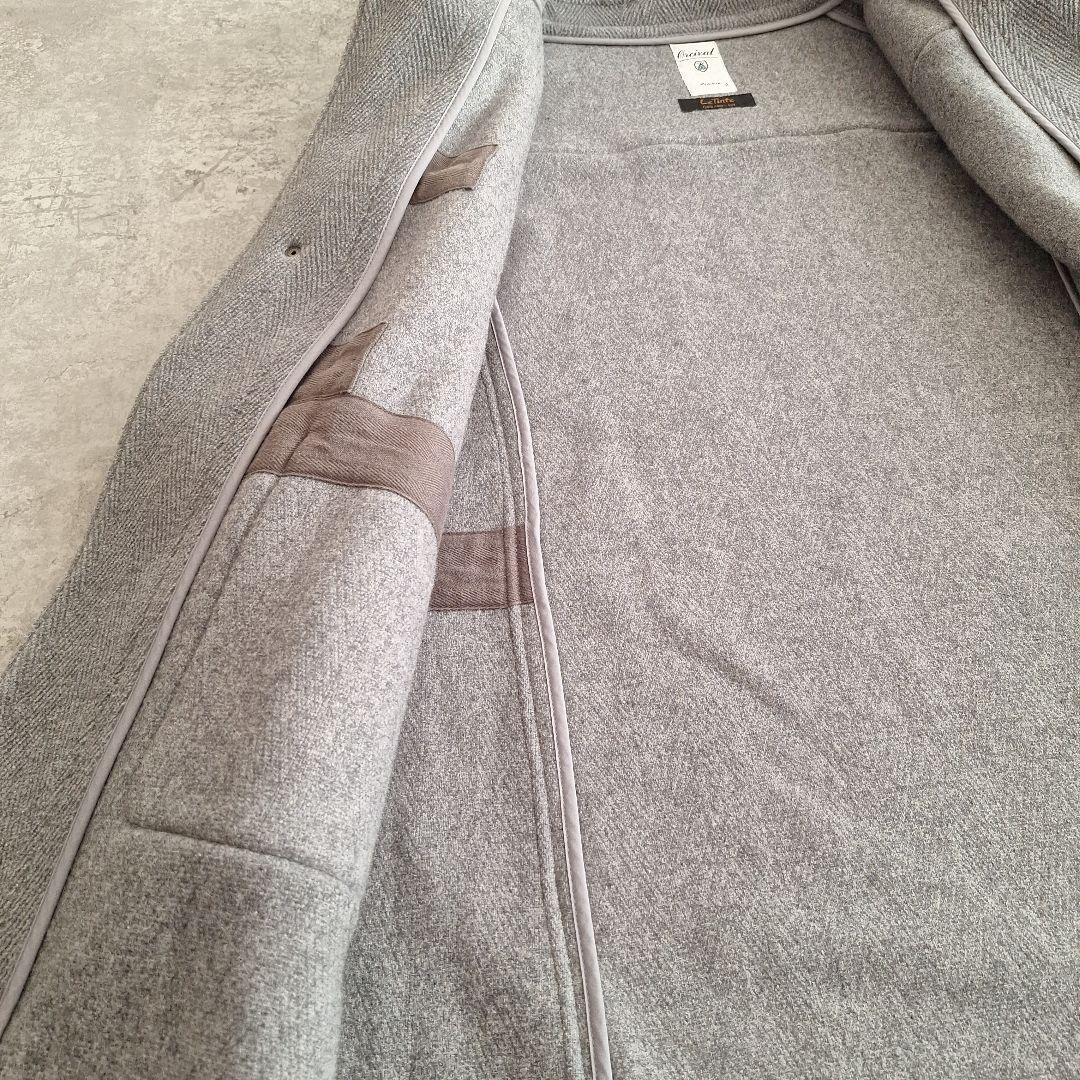 Orcival　Le tinte　ダッフルコート　ヘリンボーン　グレー　サイズ2