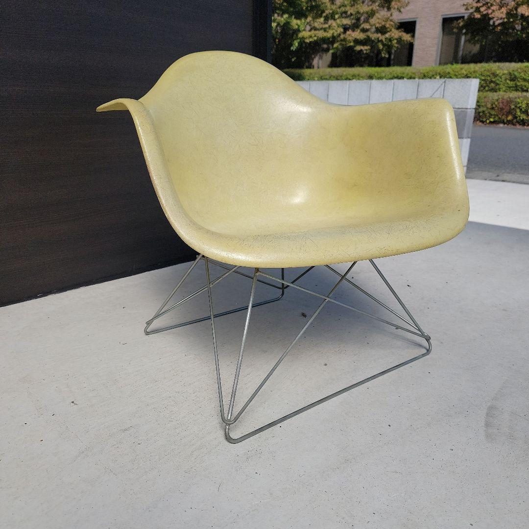 60's ミッドセンチュリー イエローアームチェア